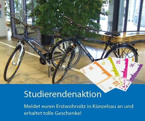 Fahrrad und Gutscheine Werbegemeinschaft.